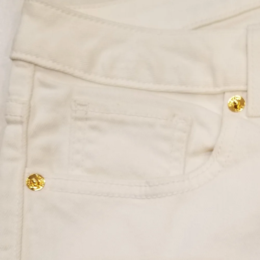 Michael Michael Kors Straight Leg Ankle Jeans White Sz 6